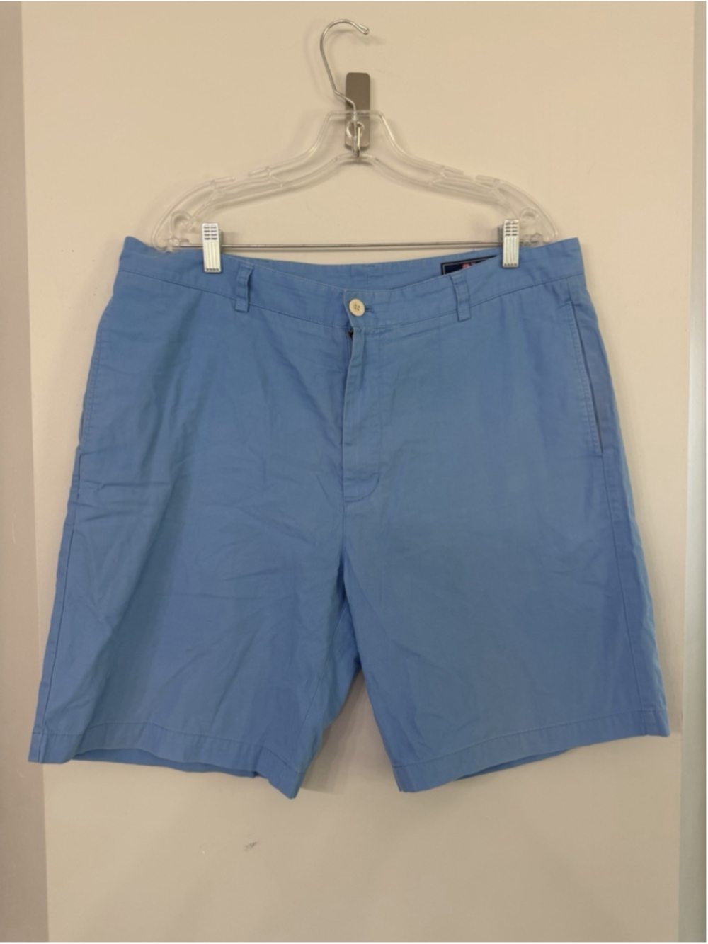 Vineyard Vines Blue Club Short Khaki Chino Men’s size 38 Summer Preppy 8” Length